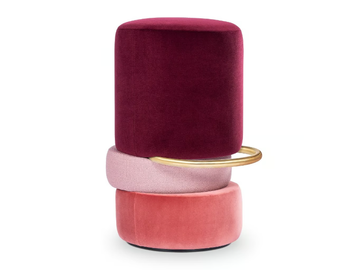 LIPSTICK - Velvet barstool by ROYAL STRANGER - view 2
